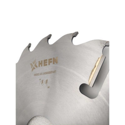 Пильный диск по дереву 250 х 50 х 3.5/2.5 z20+2 HEFN