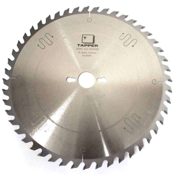 Пильный диск по дереву 300 х 30 х 3.2/2.2 z48 Wz по дереву TR3033048W TAPPER