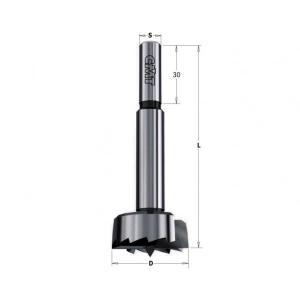 Сверло Форстнера SP 10×90 Z=2+2 S=8×30 RH CMT 537.100.31