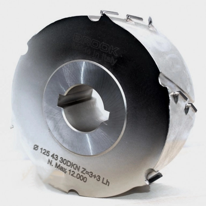 Фреза алмазная фуговальная 100х48х30 z3+3 LH KNAL10048 Brook