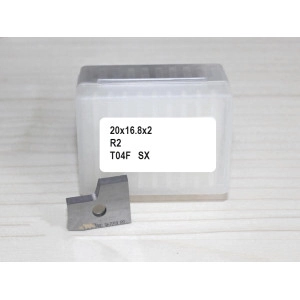 Пластинa 20х16.8х2 R2 T04F 9672 SX (Cehisa серия Rapid)