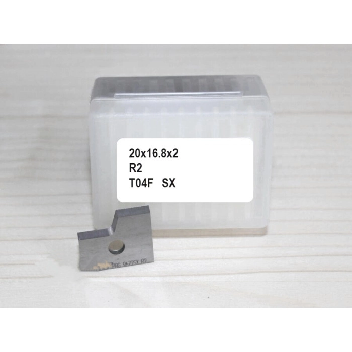 Пластинa 20х16.8х2 R2 T04F 9672 SX (Cehisa серия Rapid)