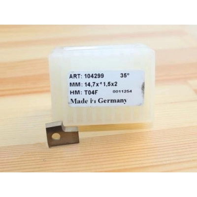 Пластина 14.7х11.5х2 D=4.1 E=4.5 R=2 RH T04F (Tigra) 104299