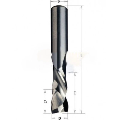 Фреза спиральная 5x14x60 S8 Z1 по алюминию HSS+Co RH 188.050.51 CMT