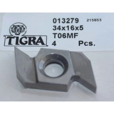 013279 Нож твердосплавный 34х16х5 T06MF Tigra 