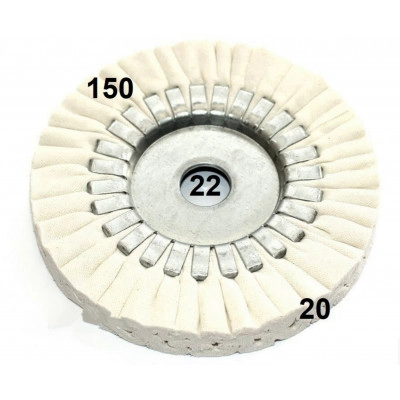 Полировальный круг 150х22х20 для станков Filato, Nanxing, KDT