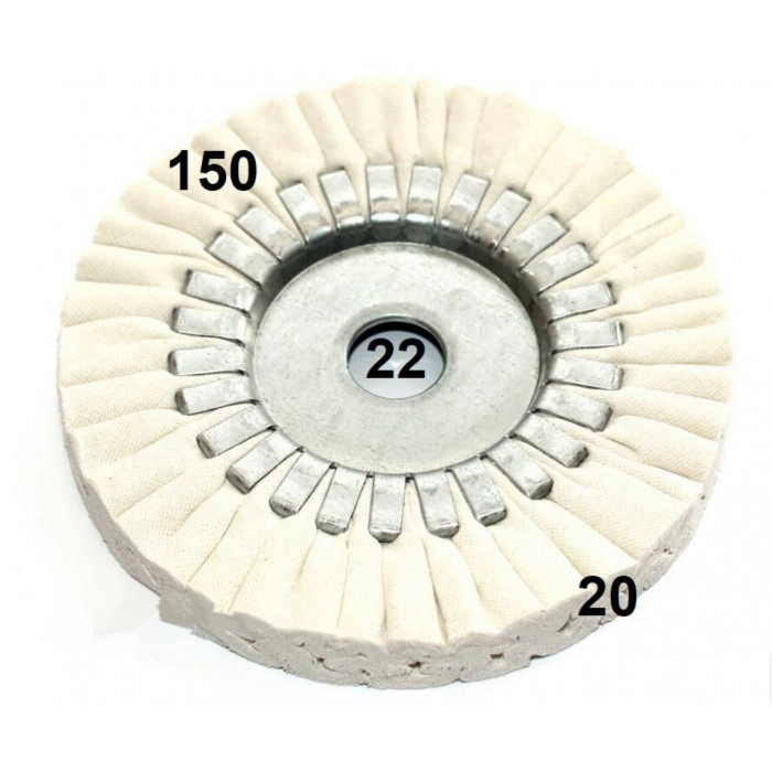 Полировальный круг 150х22х20 для станков Filato, Nanxing, KDT