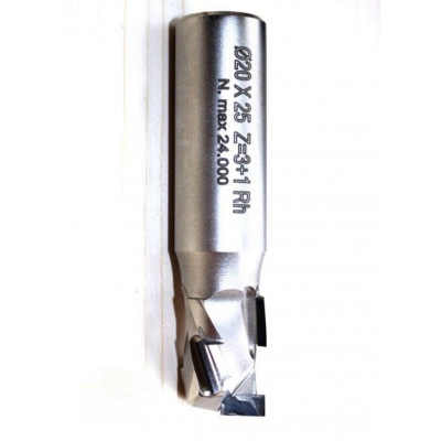 Фреза алмазная 20x25x75 S20х50 RH Z=1+1 (BROOK) ZGP1R2025