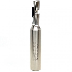 Фреза алмазная концевая D8x25x75 S12х45 RH Z=1+1 (BROOK) ZGP1R0825