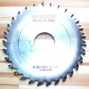 Пильный диск алмазный подрезной DP 180×3.8×45 Z=30 (H=5) (BROOK) HTC1804530