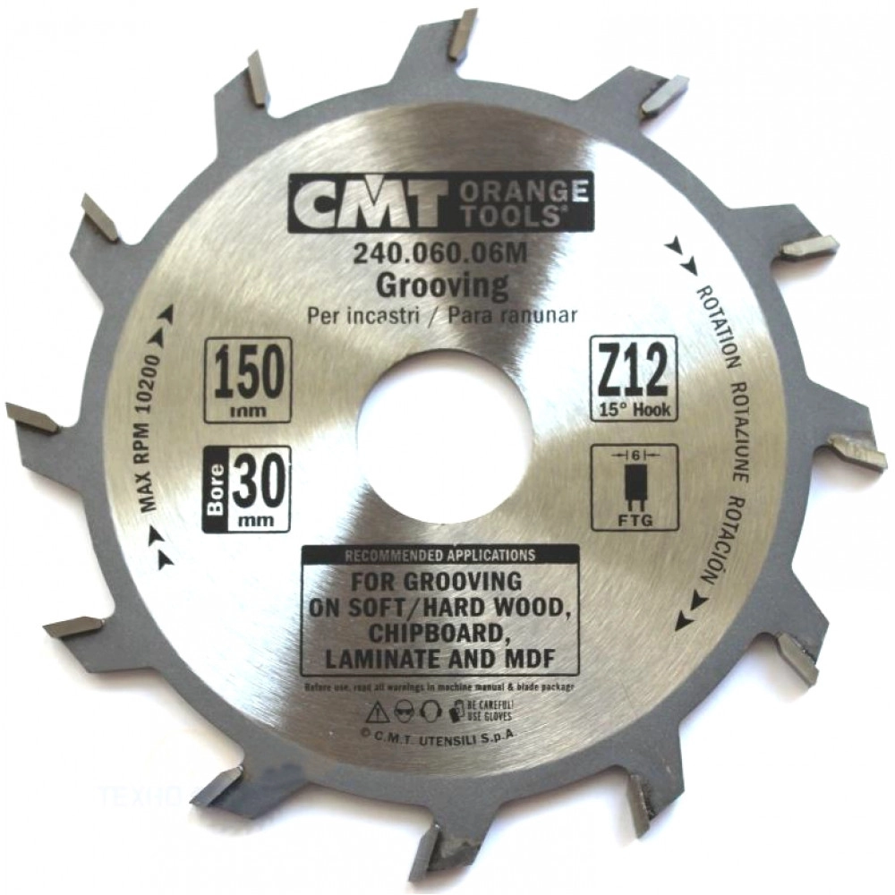 240.040.07M Диск пазовый 180х30_4.0/3.0 z18 CMT