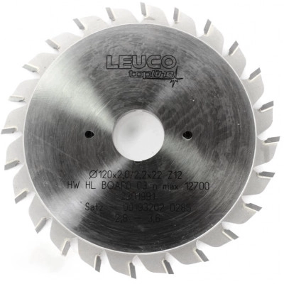 Пильный диск 120х22_2.8-3.6 z12+12 ES подрезной 193202 LEUCO