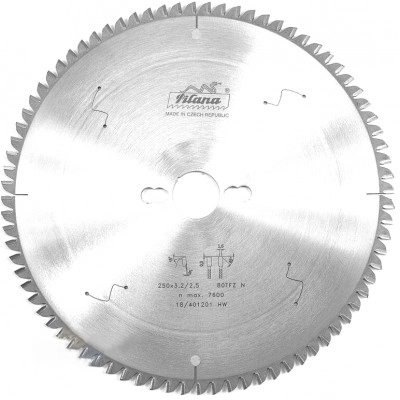 Диск пильный по ЛДСП, МДФ 300х30_3.2/2.2 z96 GA PI-506VS Premium FABA SP0605005