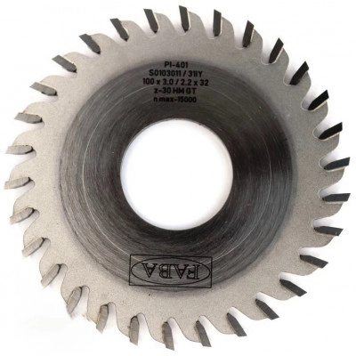 Пильный диск PI-401 100*3.0/2.2*32 Z=30 GT R (FABA) S0103011
