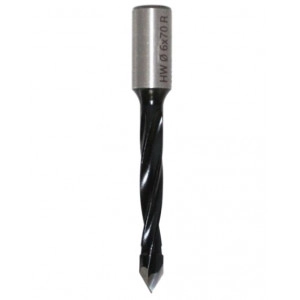Сверло присадочное сквозное 6.4х70 RH 50K064R (Ful)