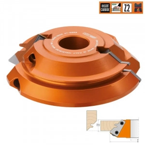 Фреза сращивание 45гр. F=40 D=140×26 насадная (алюм.) смен.ножи HM (кейс) 694.011.40