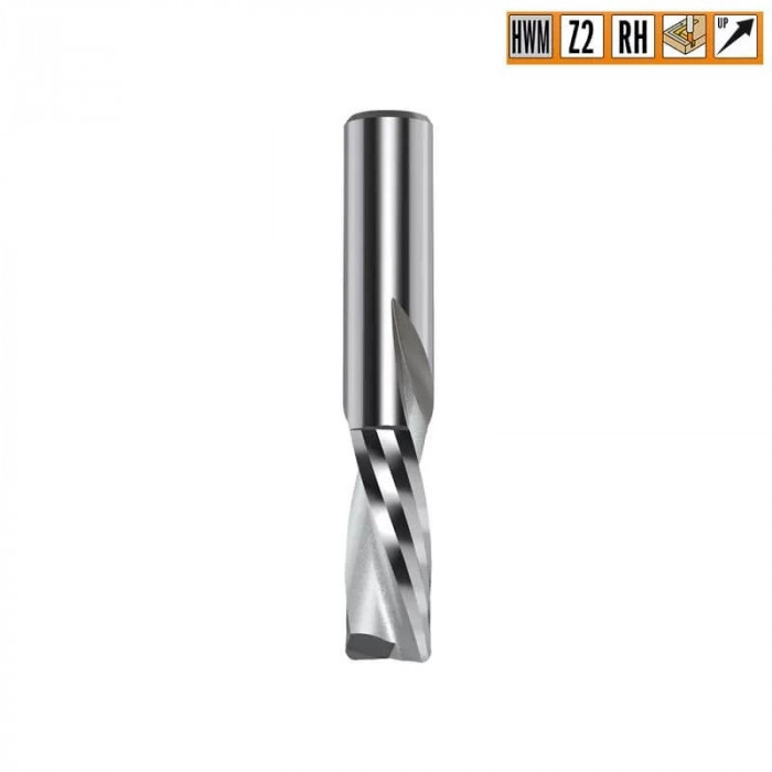 Фреза спиральная монолитная 10x42x90 Z=2 S=10 RH CMT 192.101.11