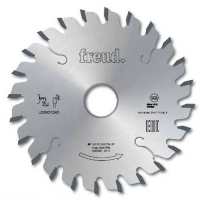 Диск подрезной LI25M31EA3 120*3.1-4.3*20 Z=24 Freud