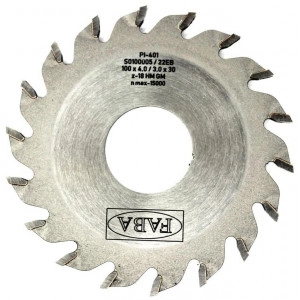 Диск пазовый 100х30_4.0/3.0 z18 GM PI-401 FABA S0100005
