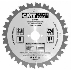 290.160.12H Диск продольного пиления 160x20x2,2/1,6 20° 10° ATB Z=12 CMT