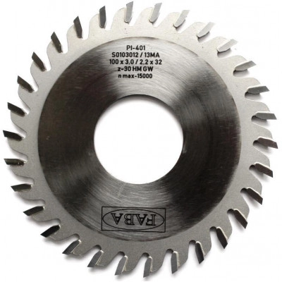 Пильный диск PI-401 100*3.0/2.2*32 Z=30 GW L (FABA) S0103012